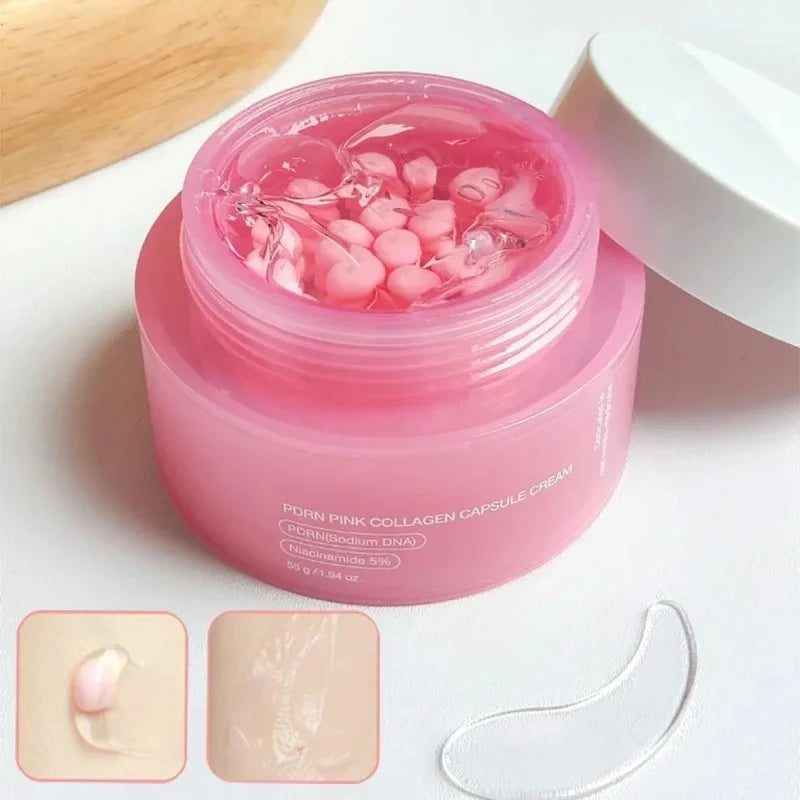 JAYSUING Pink Collagen PDRN Capsule Cream with Niacinamide