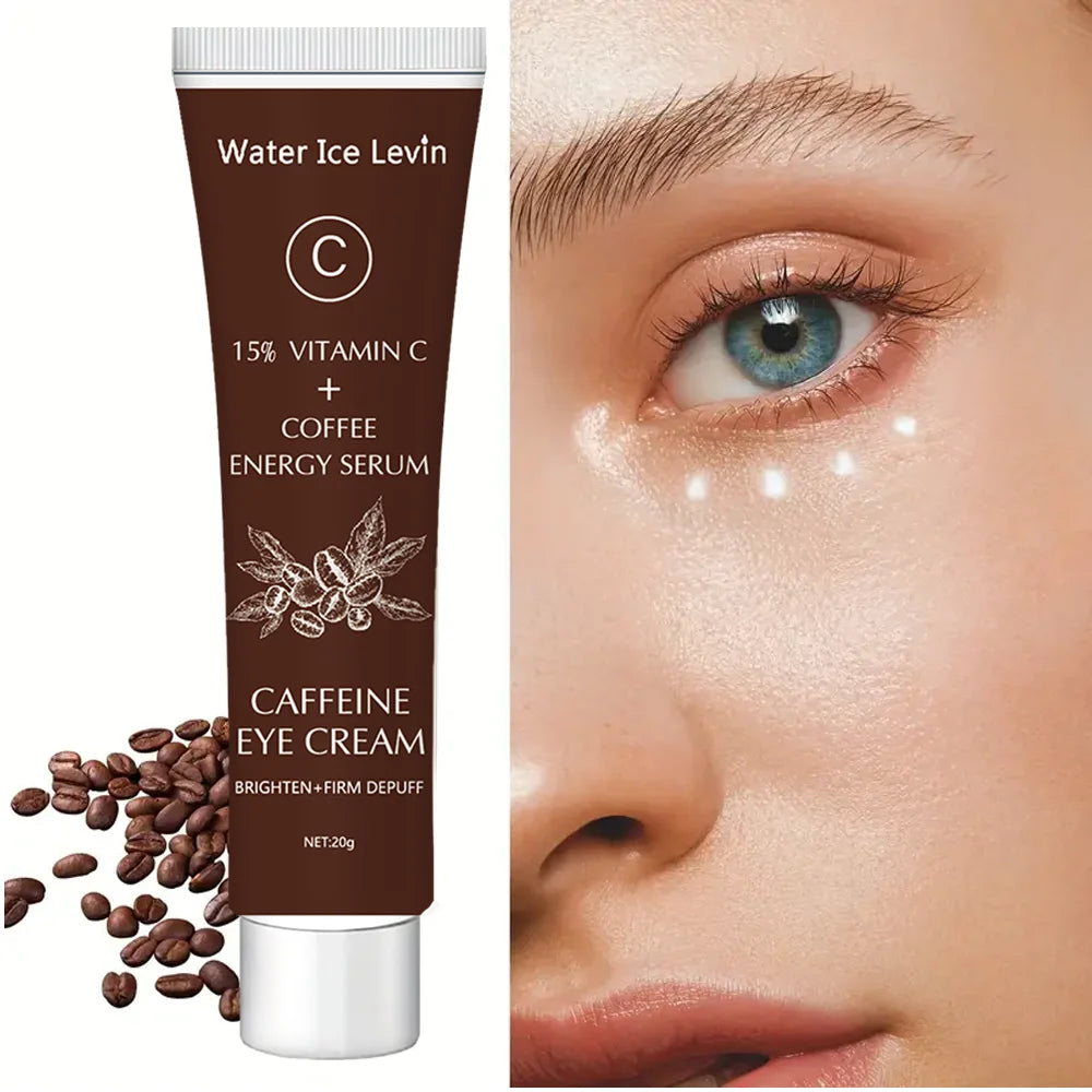 Caffeine & Vitamin C Eye Serum – Dark Circle Lightening, Firming & Fine Line Reduction | Eye Care