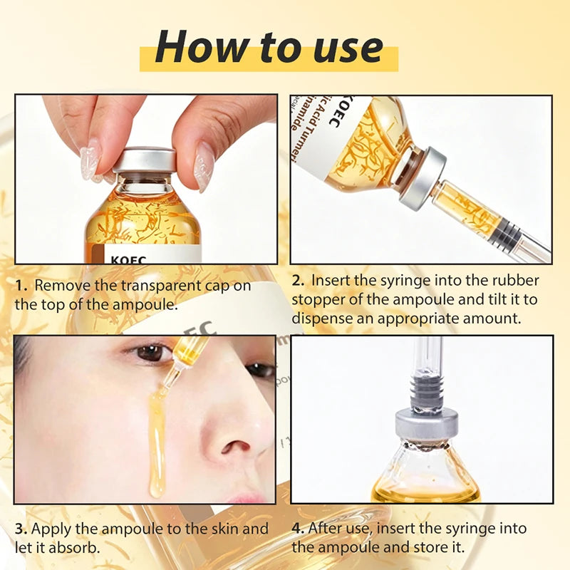 Moisturizing Facial Ampoule Serum – Single & Multipack Options