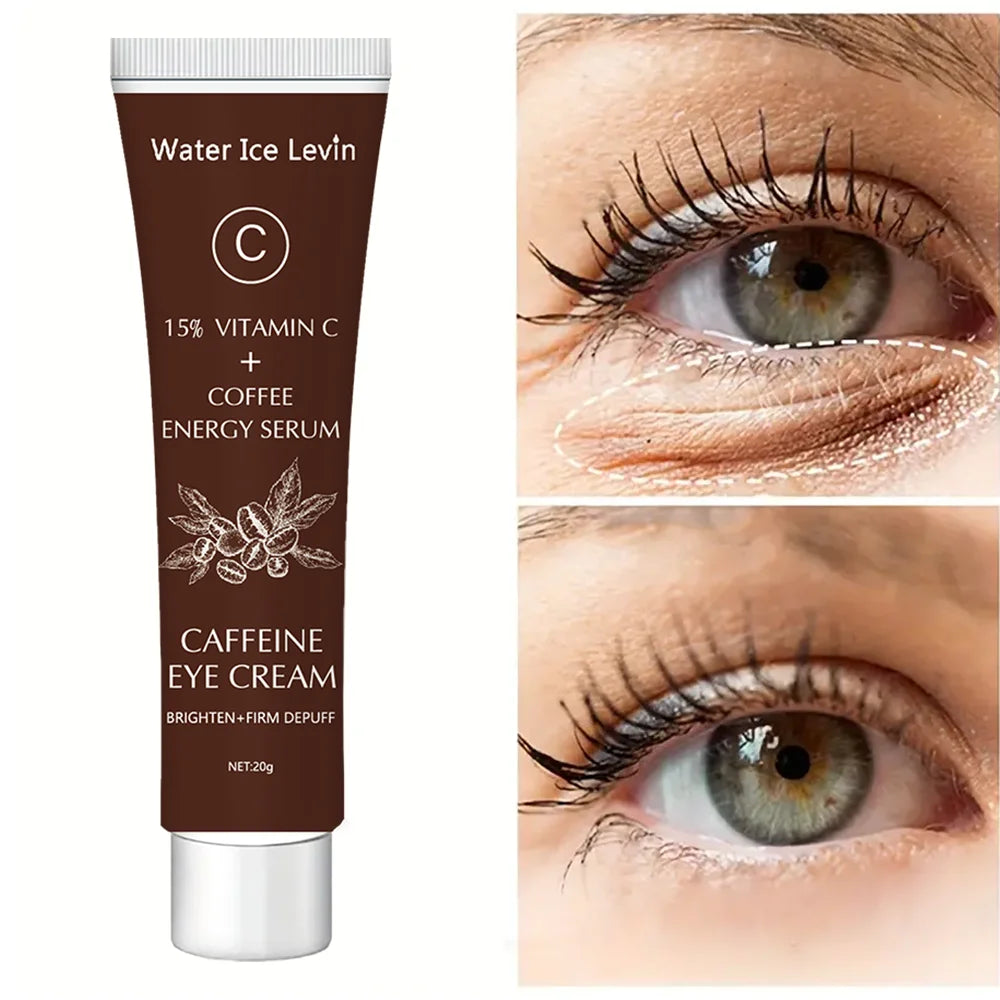 Caffeine & Vitamin C Eye Serum – Dark Circle Lightening, Firming & Fine Line Reduction | Eye Care