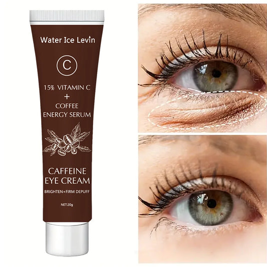 Caffeine & Vitamin C Eye Serum – Dark Circle Lightening, Firming & Fine Line Reduction | Eye Care