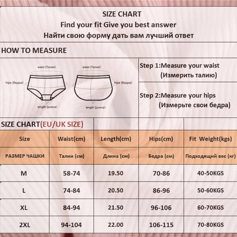 3-Pack Plus Size Cotton Brief Panties – Soft Breathable Low-Rise Underwear for Women (M–4XL, 11 Color Sets)