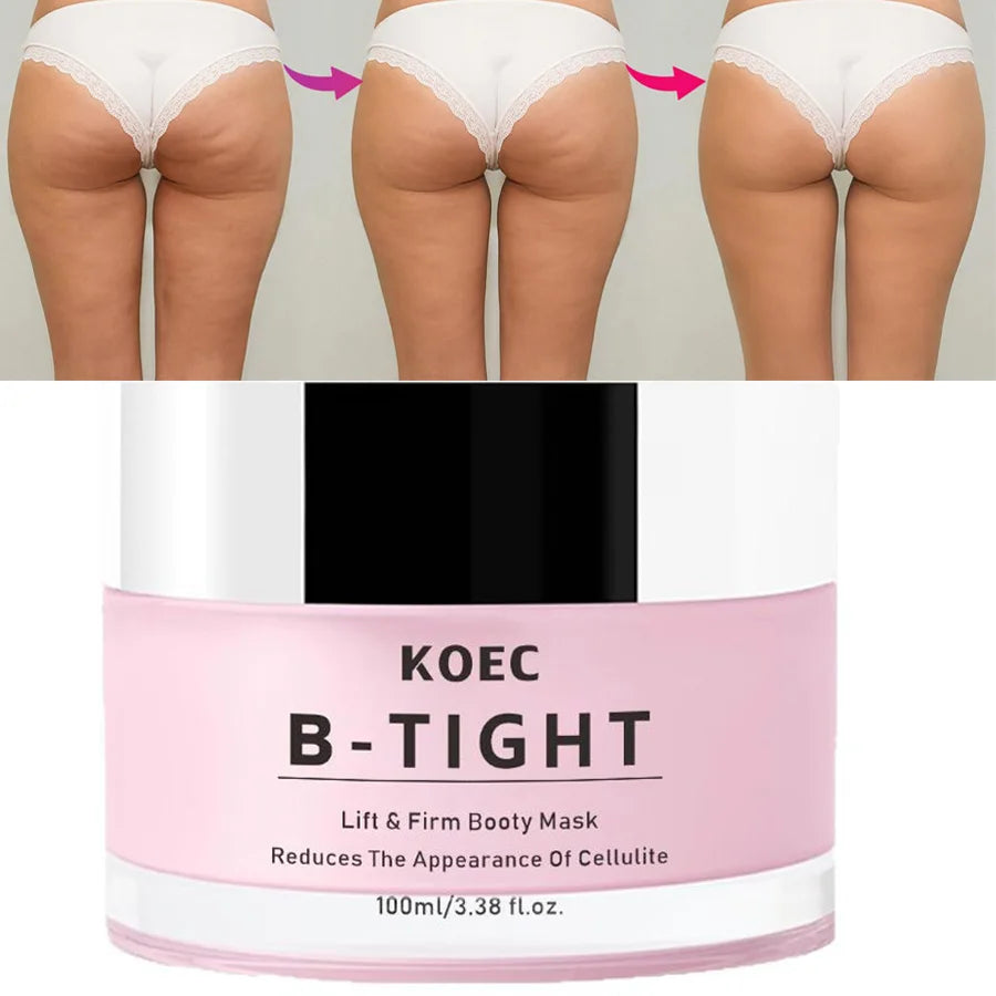 Butt Lift & Firming Cream – Tighten, Tone & Reduce Cellulite on Booty & Thighs (100ml)