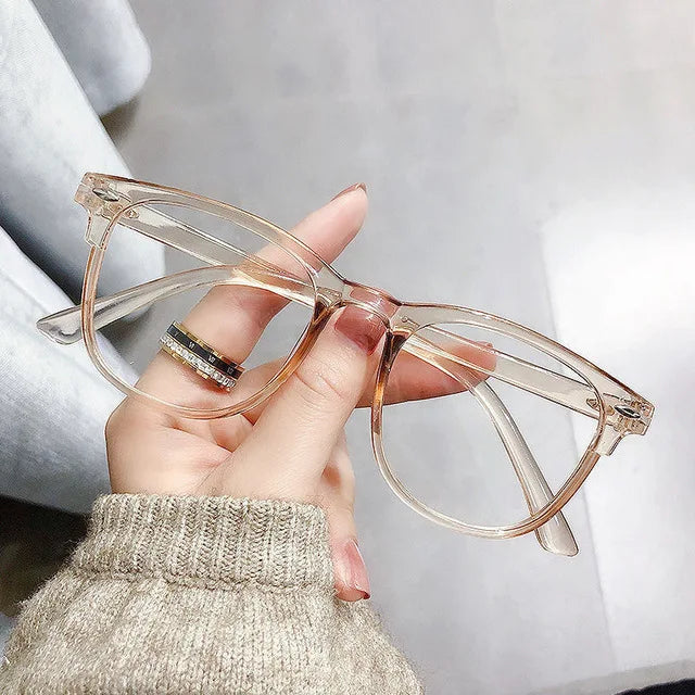 Oversized Square Glasses for Men & Women | Myopia Lens Options