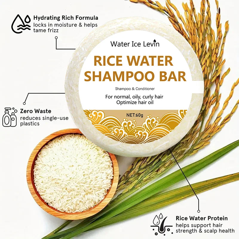 Rice Water Protein Hair Conditioner – Nourishing, Oil Control & Anti Hair Loss | Milk Scent | 60g