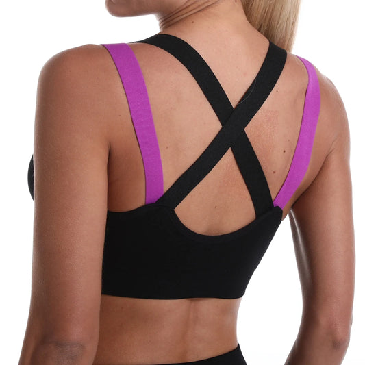 Women's Seamless Backless Push-Up Bra – Wire-Free Bralette Crop Top | Fitness & Everyday