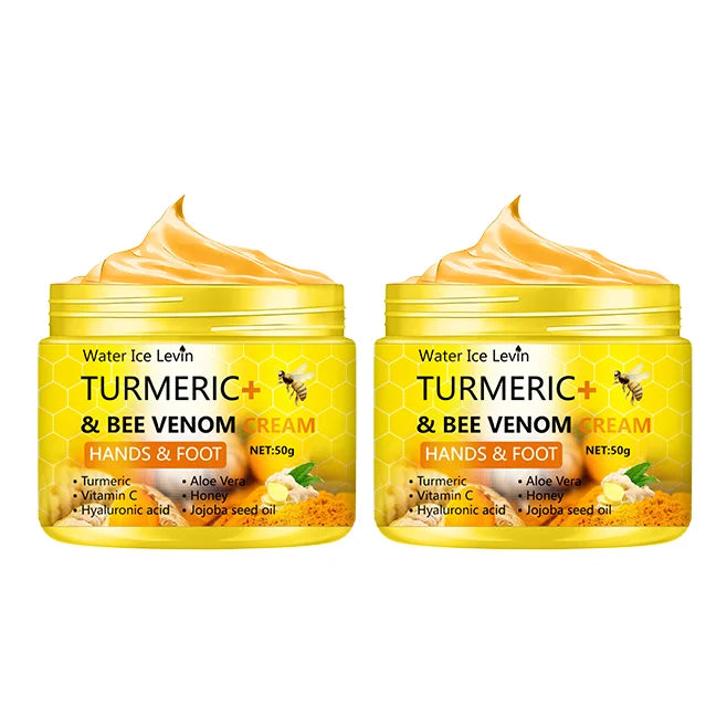 Turmeric & Bee Venom Hand & Foot Crack Repair Cream – Deep Moisturizing Dead Skin Removal | 50g