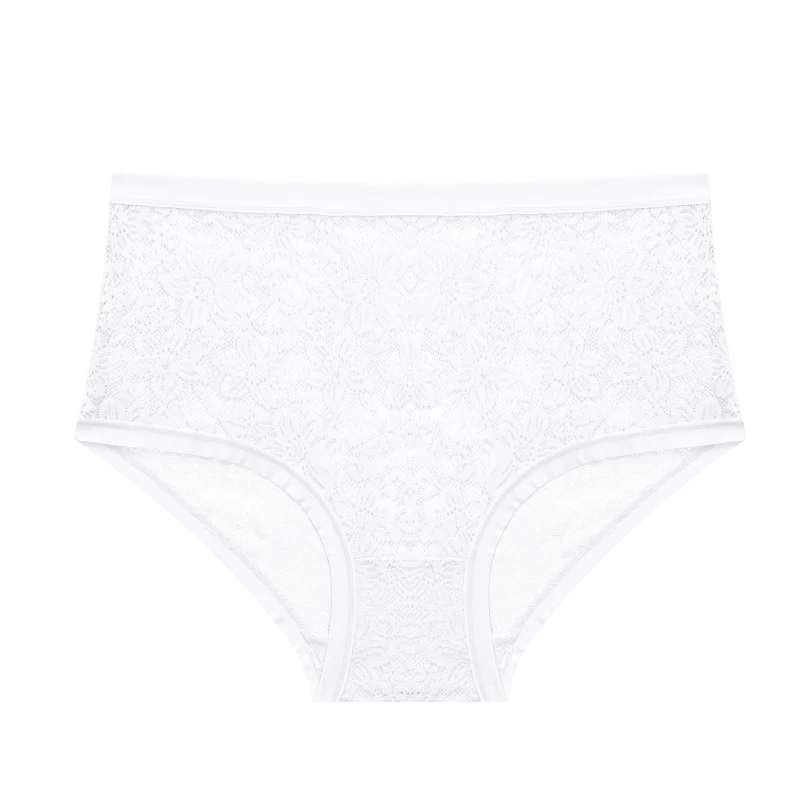 Hollow-Out Floral Lace Brief Panties – Sexy Low-Rise Underwear for Women (S–2XL, 6 Colors)