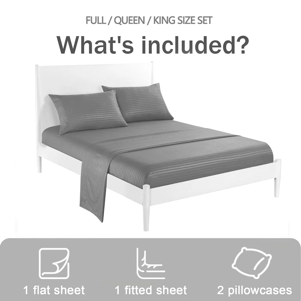 4-Piece Deep Pocket Microfiber Sheet Set