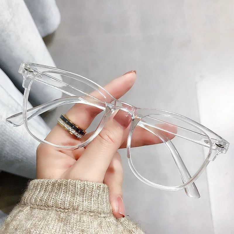 Oversized Square Glasses for Men & Women | Myopia Lens Options