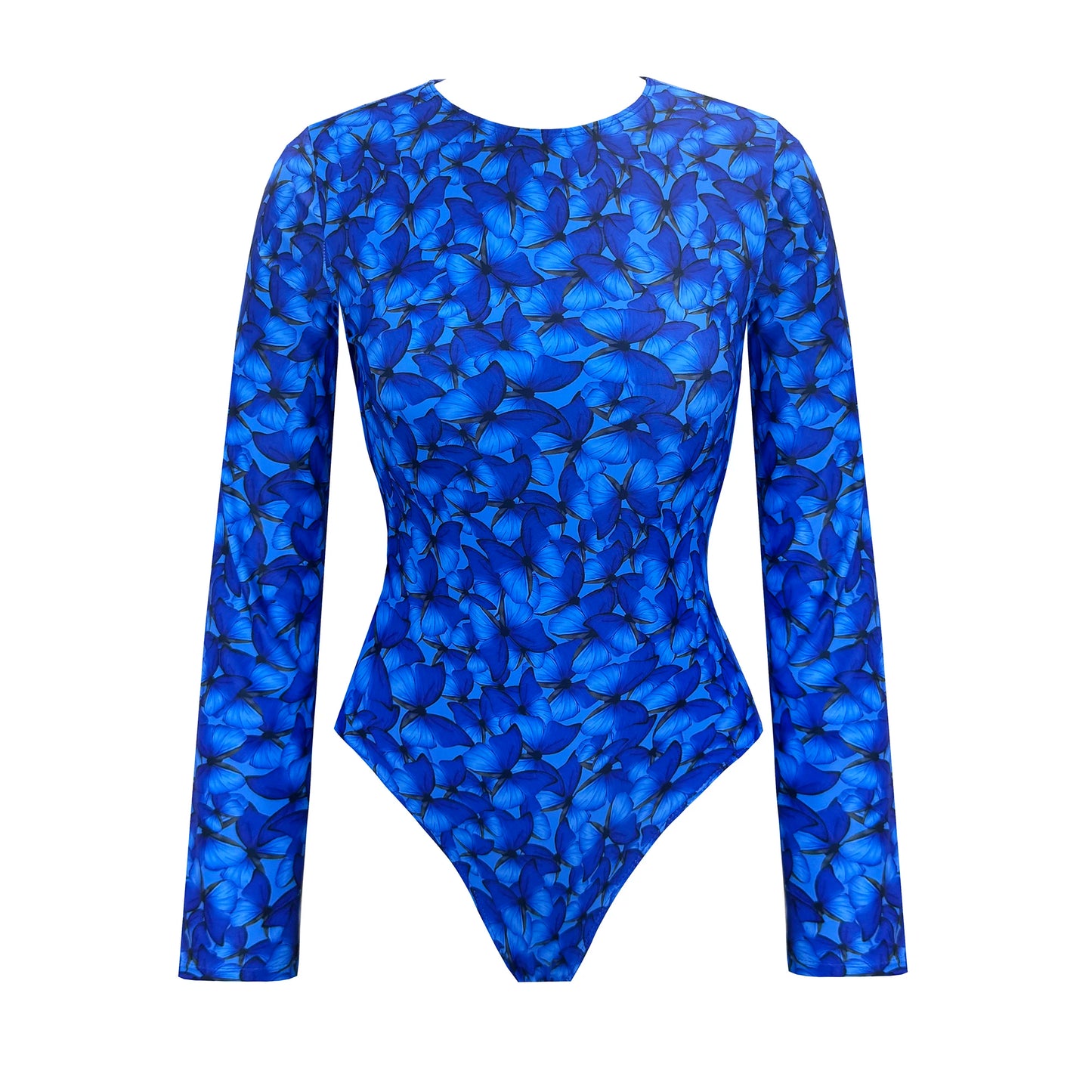 Color Block Surfing One-Piece Swimsuit — Long Sleeve Zipper | Women's Sport Swimwear
