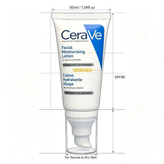 CeraVe AM Facial Moisturizing Lotion – 52ml