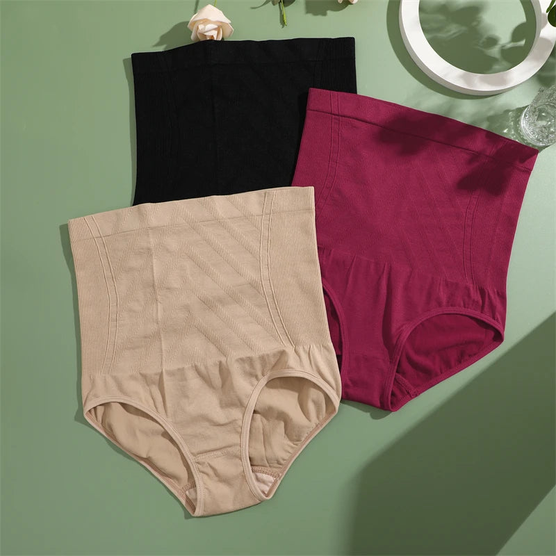 Tummy Control Thong Shapewear – High-Waist Seamless Butt Lifter Panty for Women (M–XL, 3 Colors)