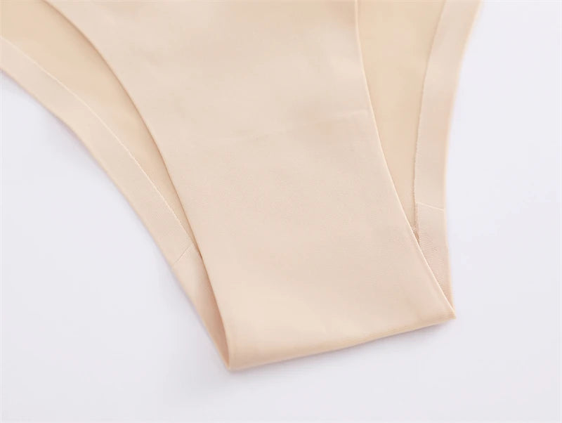4-Pack Plus Size High Waist Seamless Briefs — Tummy Control Shapewear Panties XXL–4XL