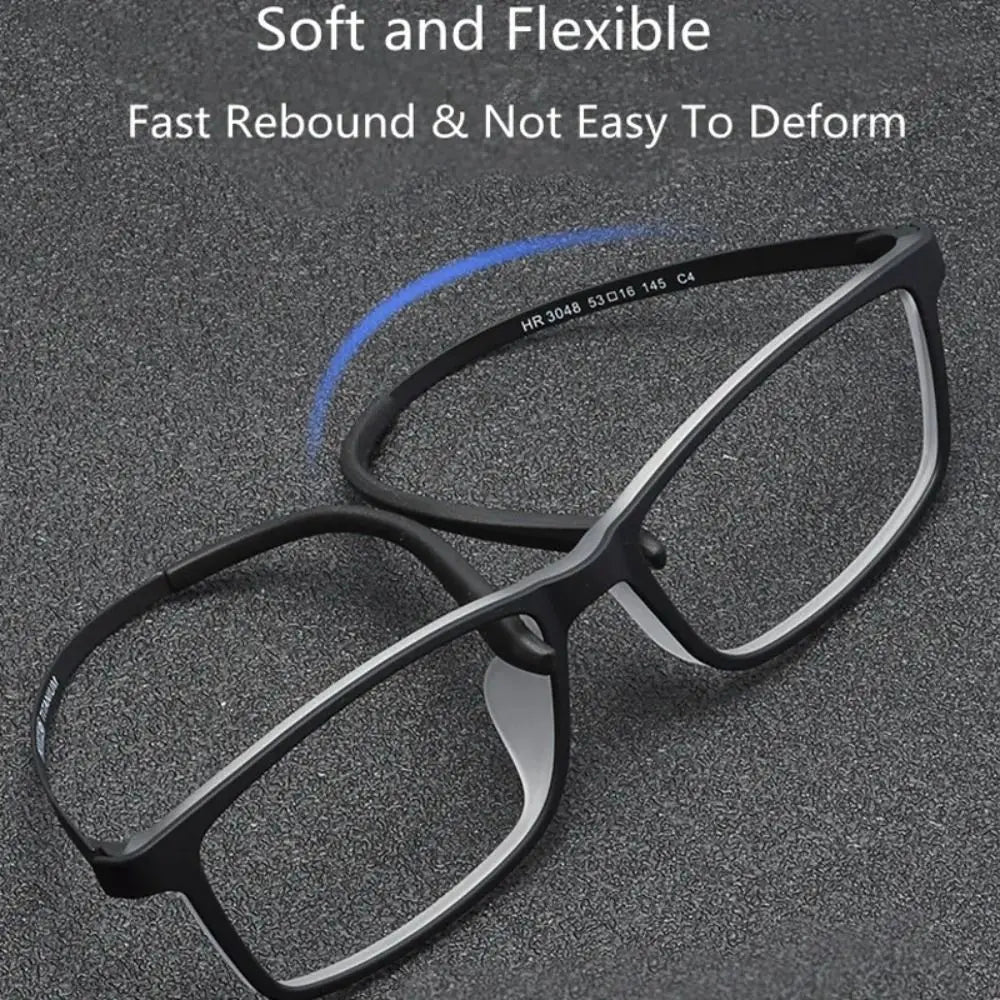 Rectangle Reading Glasses | Black & Matte Black, +1.00 to +4.00