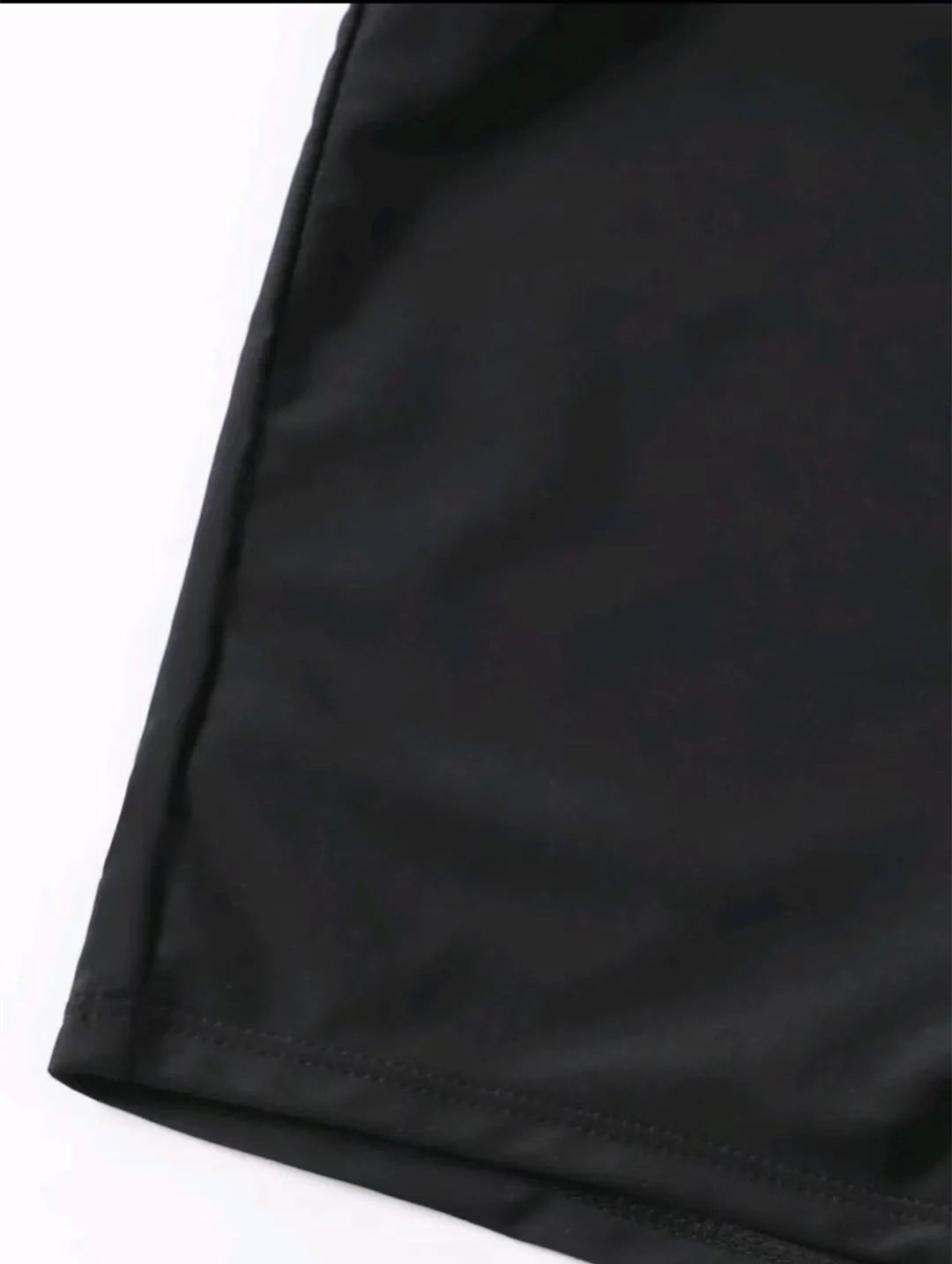 High Waist Shorts Bikini Set — Drawstring Top & Swim Shorts | Women's Swimwear
