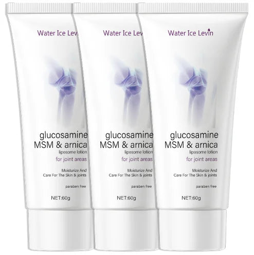 Glucosamine MSM & Arnica Joint Cream Liposome Lotion - Moisturizes, Nourishes & Protects Skin & Joints, Paraben-Free Formula.