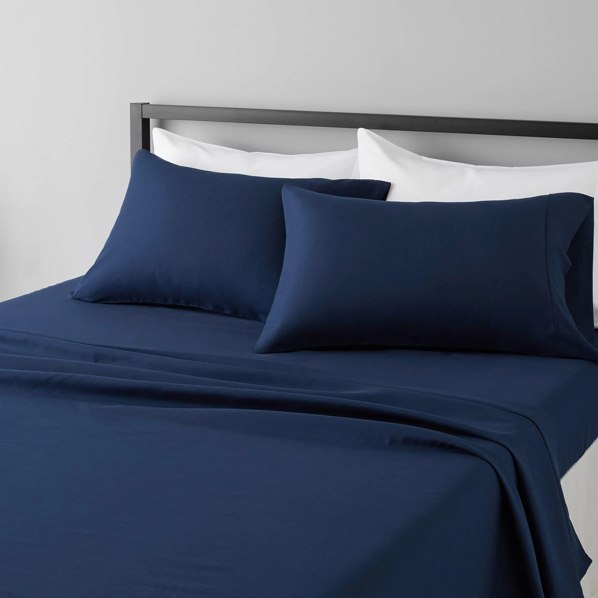 4-Piece Microfiber Sheet Set with Deep Pocket Fitted Sheet