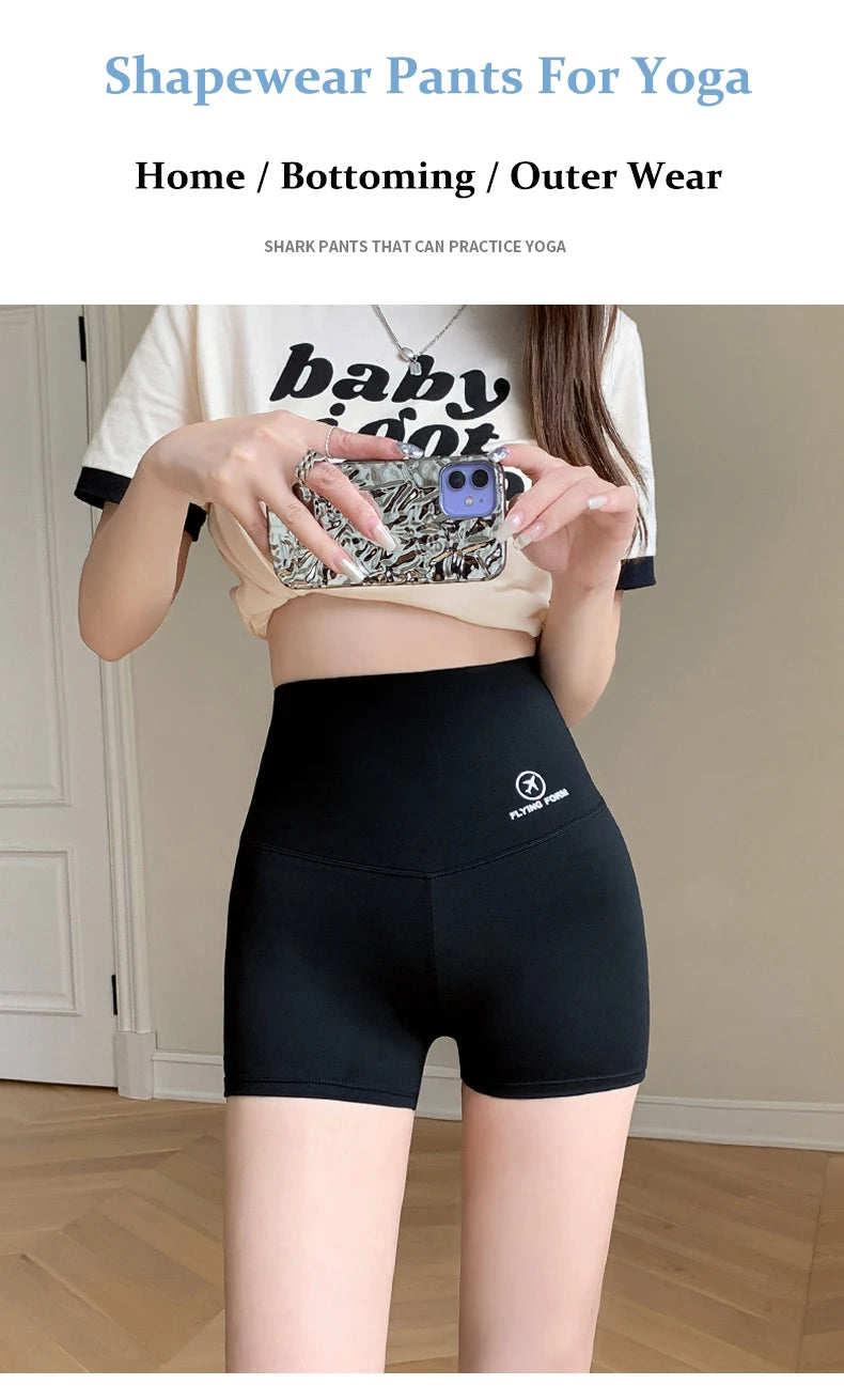 High Waist Butt Lifter Shaper Shorts — Tummy Control Slimming Panties