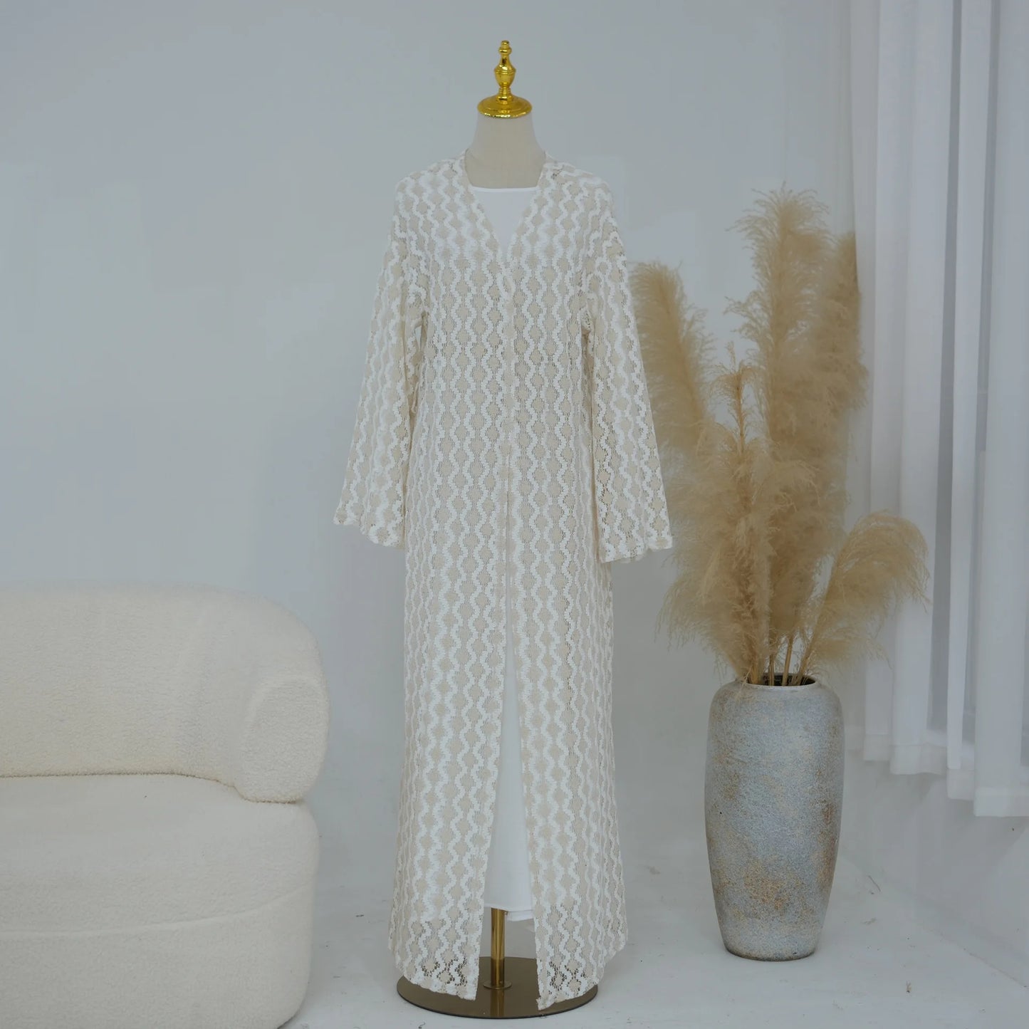 Luxury Dubai Modest Abaya Dress for Muslim Women Eid Islamic Holiday Party Outerwear Elegant Arabic Cardigan Coat Turkey Kaftan