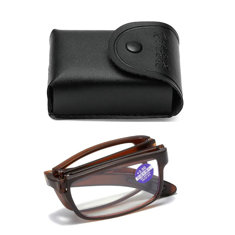 Square Reading Glasses | Folding & Standard Frame Options