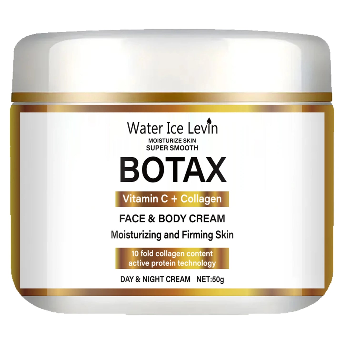 Niacinamide Collagen Cream, Firming Facial Moisturizing Cream, Day and Night Use, Containing Vitamin C, Moisturizing and Nourishing Sensitive Skin