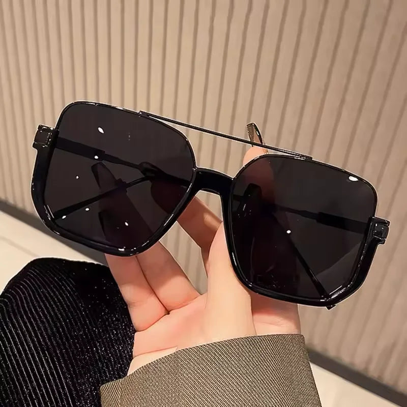 Unisex Double-Bridge Sunglasses | Metal Frame