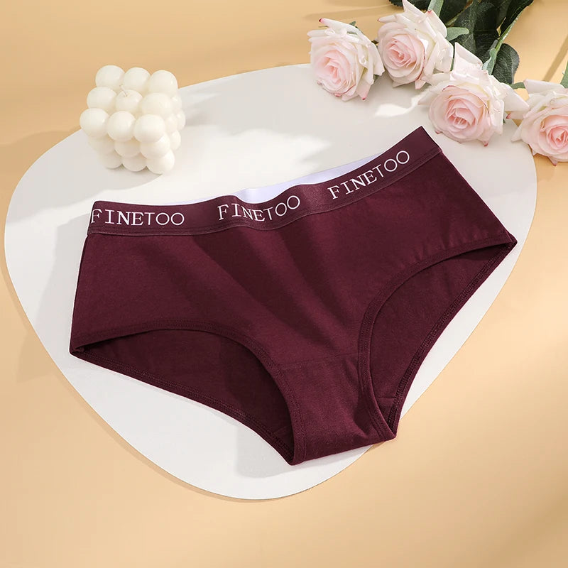 FINETOO 1Pcs Sexy Hip Lifting Triangle Pants Pure Cotton Triangle Pants Low Waist Underwear FINETOO Brand Underwear 8 Colors