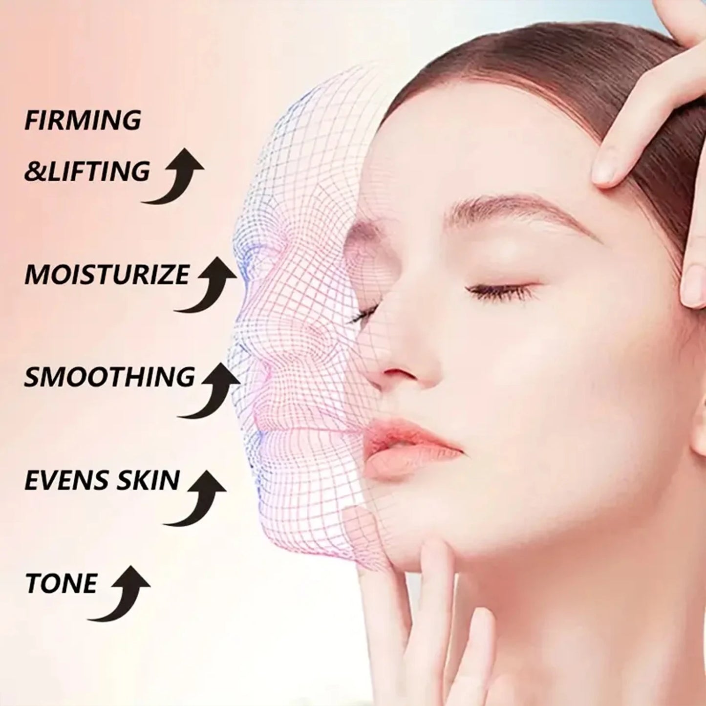Retinol & Bee Venom Instant Firming Face Cream – 2-Minute Wrinkle Tightening & Deep Moisturizing | 60g