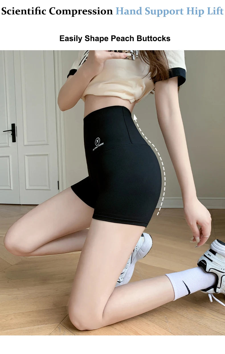 High Waist Butt Lifter Shaper Shorts — Tummy Control Slimming Panties