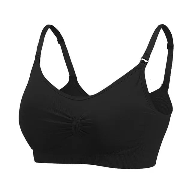 Maternity Nursing Bra – Wire-Free, Breathable, Convertible Straps for Breastfeeding Moms