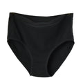Women's Plus Size Vertical Stripe High-Waist Cotton Briefs | Breathable Soft Underwear (S–2XL)