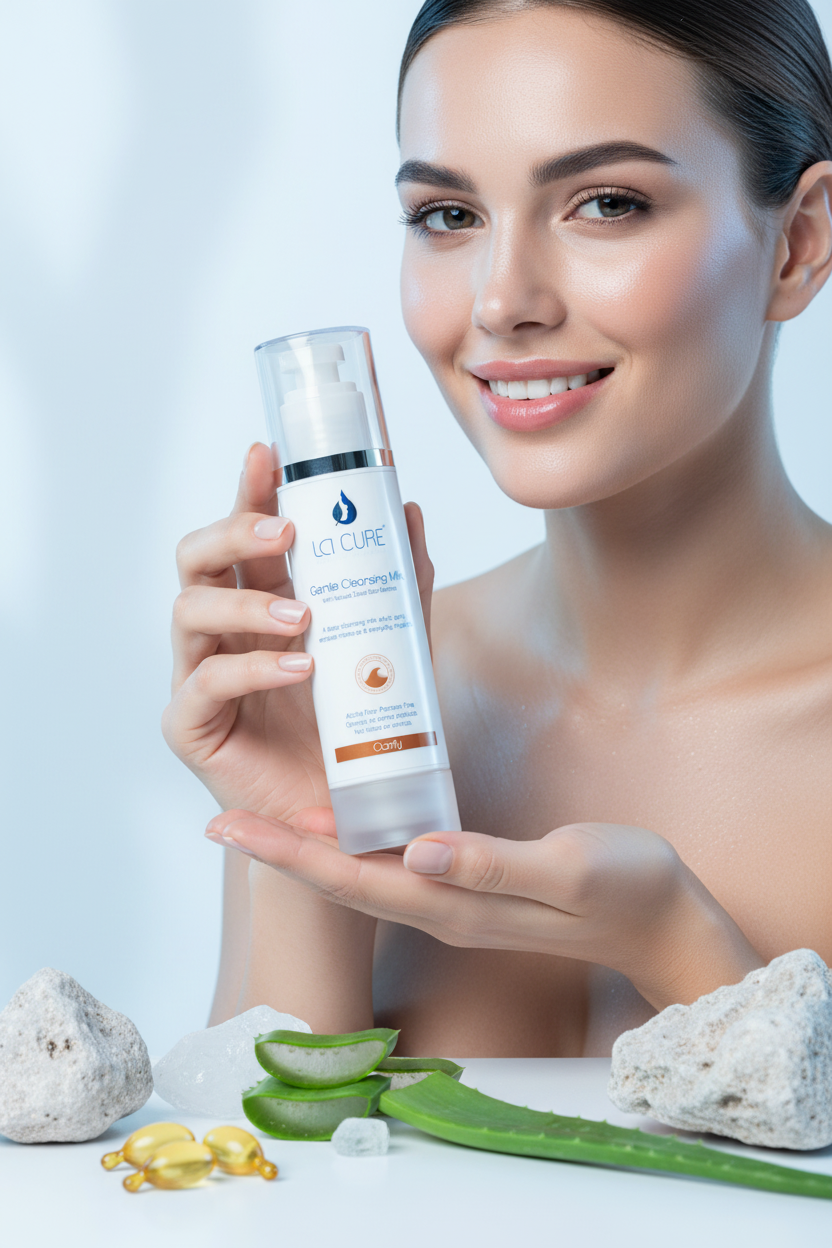 La Cure Dead Sea Gentle Cleansing Milk – Hydrating Makeup Remover for Sensitive Skin, 100ml