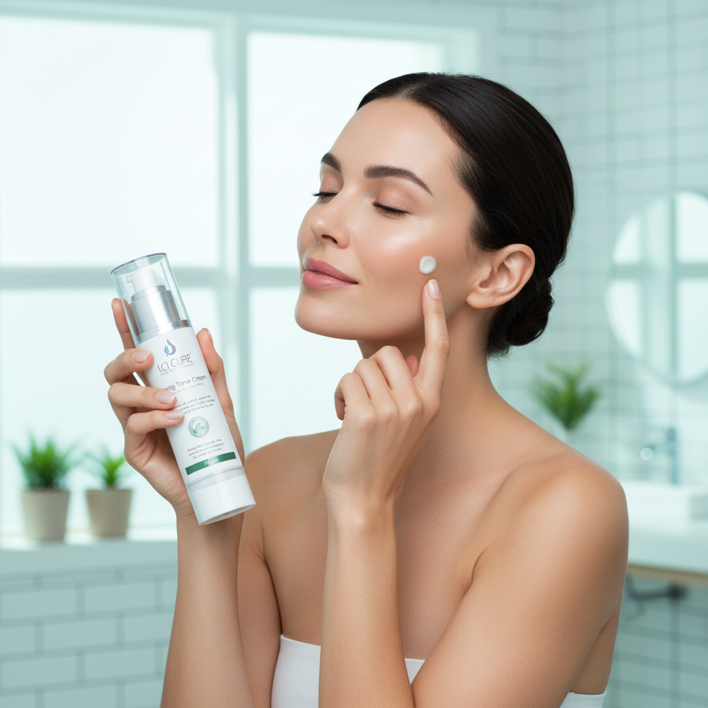 La Cure Dead Sea Cooling Toner Cream – Pore Minimizing, Firming & Aftershave Care, 100ml