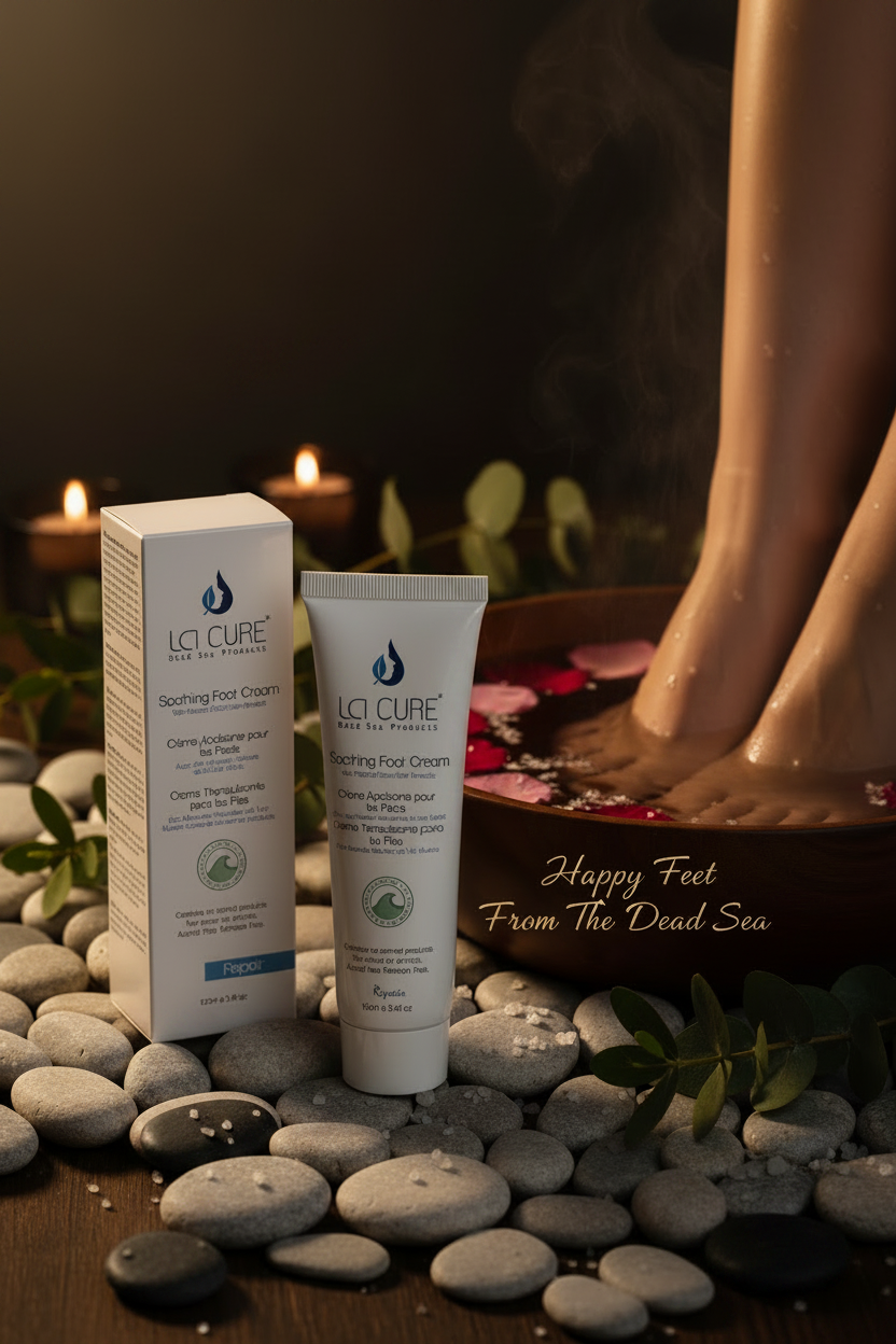 La Cure Dead Sea Foot Cream – Intensive Moisturizer for Dry, Cracked Heels, 100ml