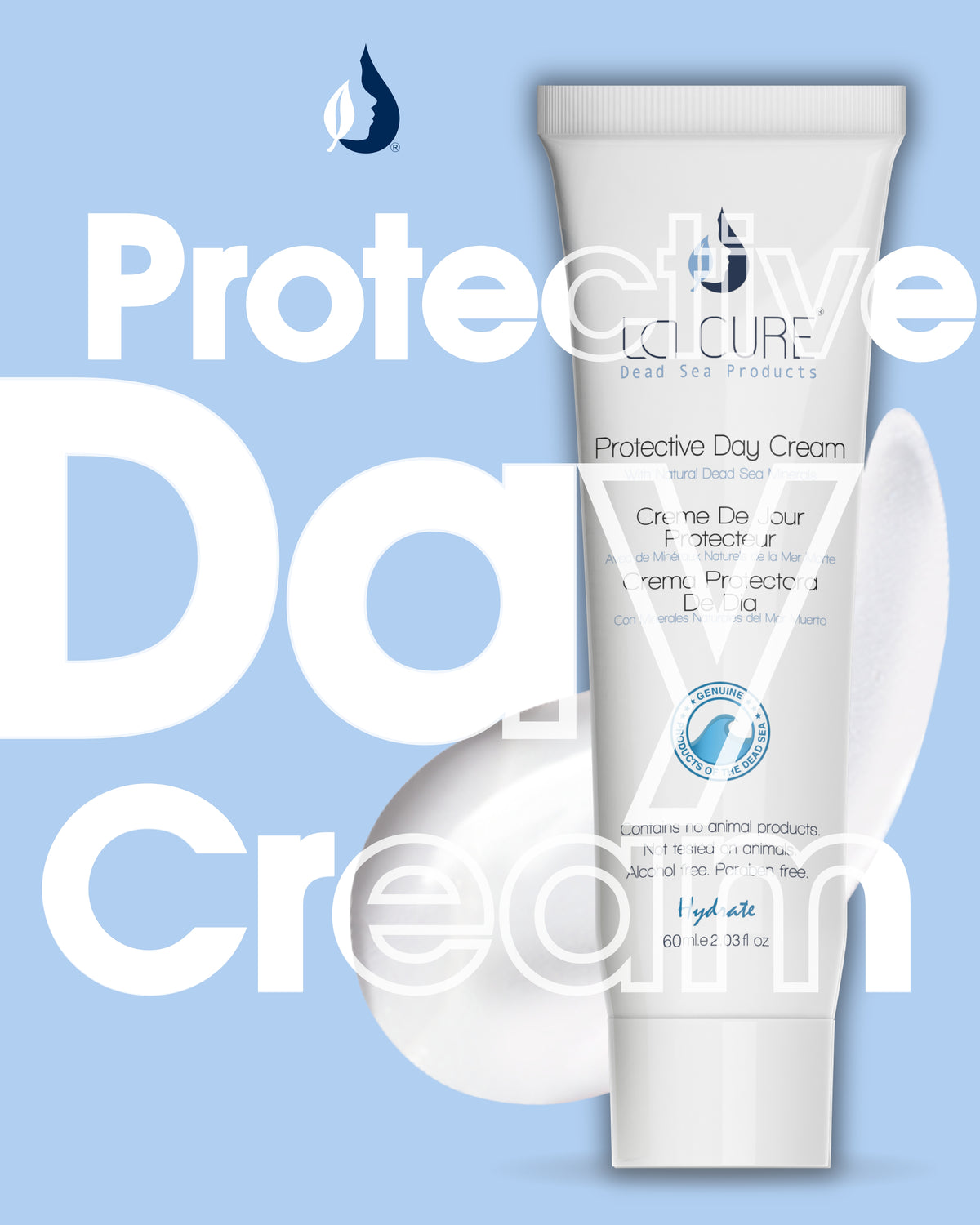 La Cure Dead Sea Day Cream – Lightweight Anti-Aging Face Moisturizer, 60ml