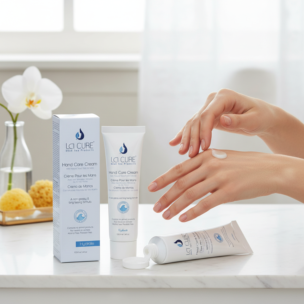La Cure Dead Sea Hand Cream – Non-Greasy Moisturizer for Dry, Cracked Hands, 100ml