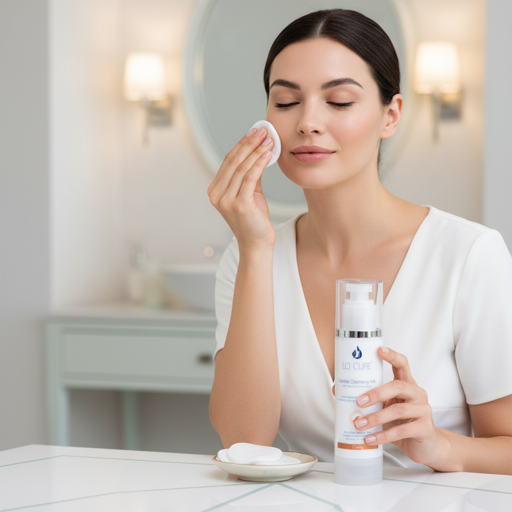 La Cure Dead Sea Gentle Cleansing Milk – Hydrating Makeup Remover for Sensitive Skin, 100ml