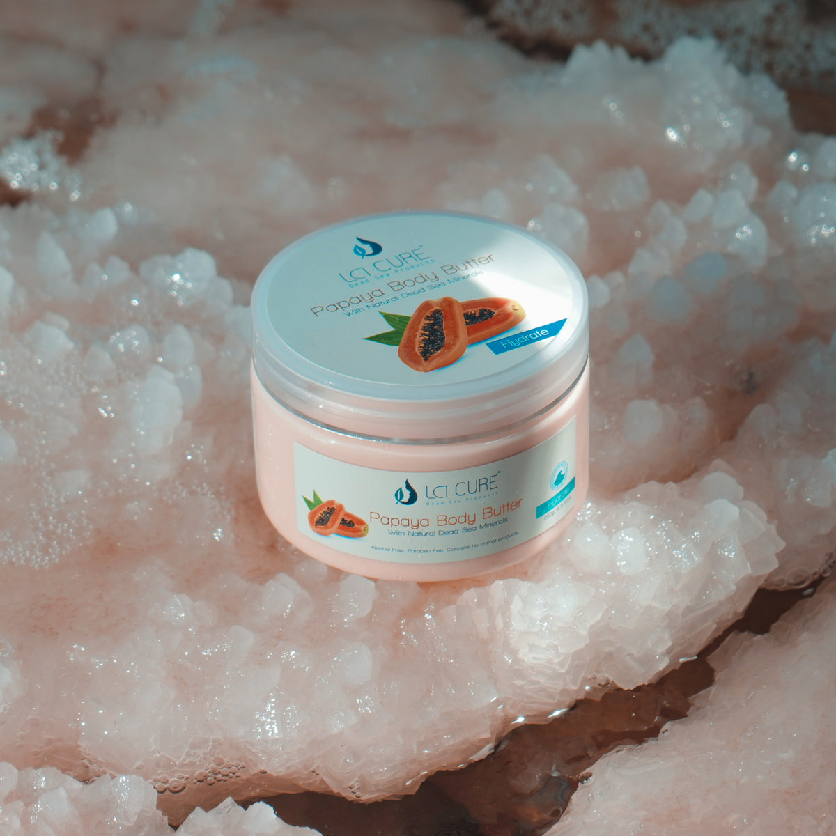 La Cure Papaya Dead Sea Body Butter – Firming Anti-Aging Moisturizer, 250g