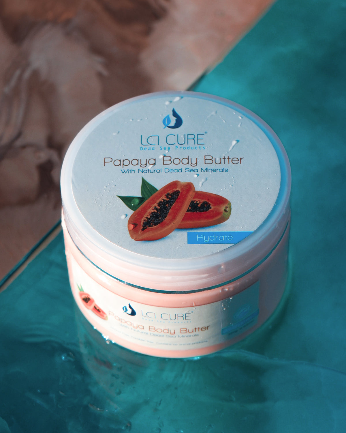 La Cure Papaya Dead Sea Body Butter – Firming Anti-Aging Moisturizer, 250g