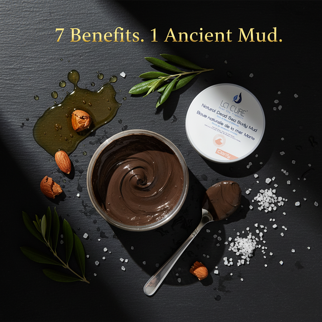 La Cure Dead Sea Salt Scrub & Mineral Mud Mask – 2-Step Body Spa Set, 2 x 400g