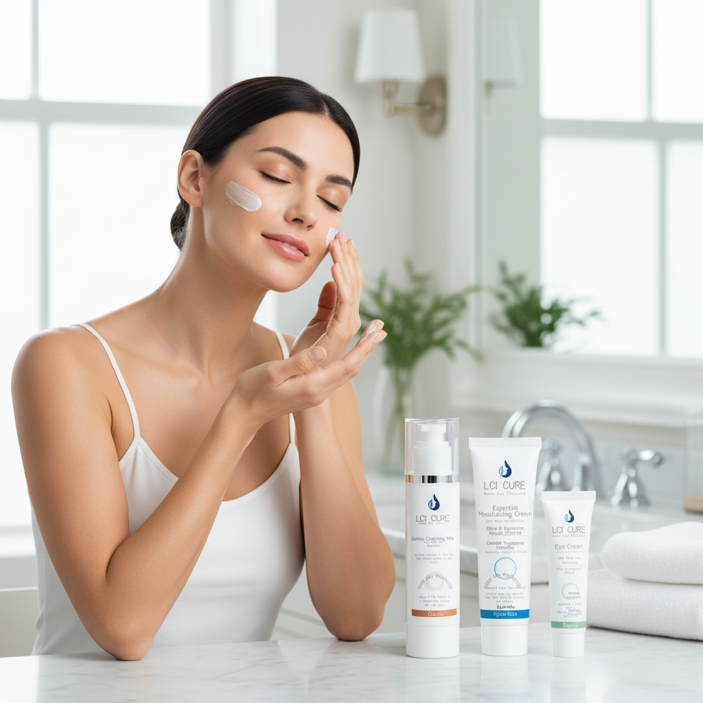 La Cure Dead Sea Royal Beauty Set – 3-Step Cleanse, Moisturize & Eye Care Routine