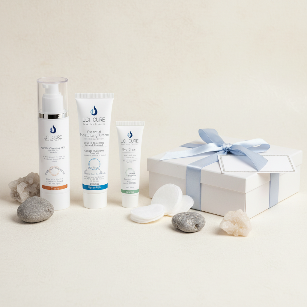 La Cure Dead Sea Royal Beauty Set – 3-Step Cleanse, Moisturize & Eye Care Routine