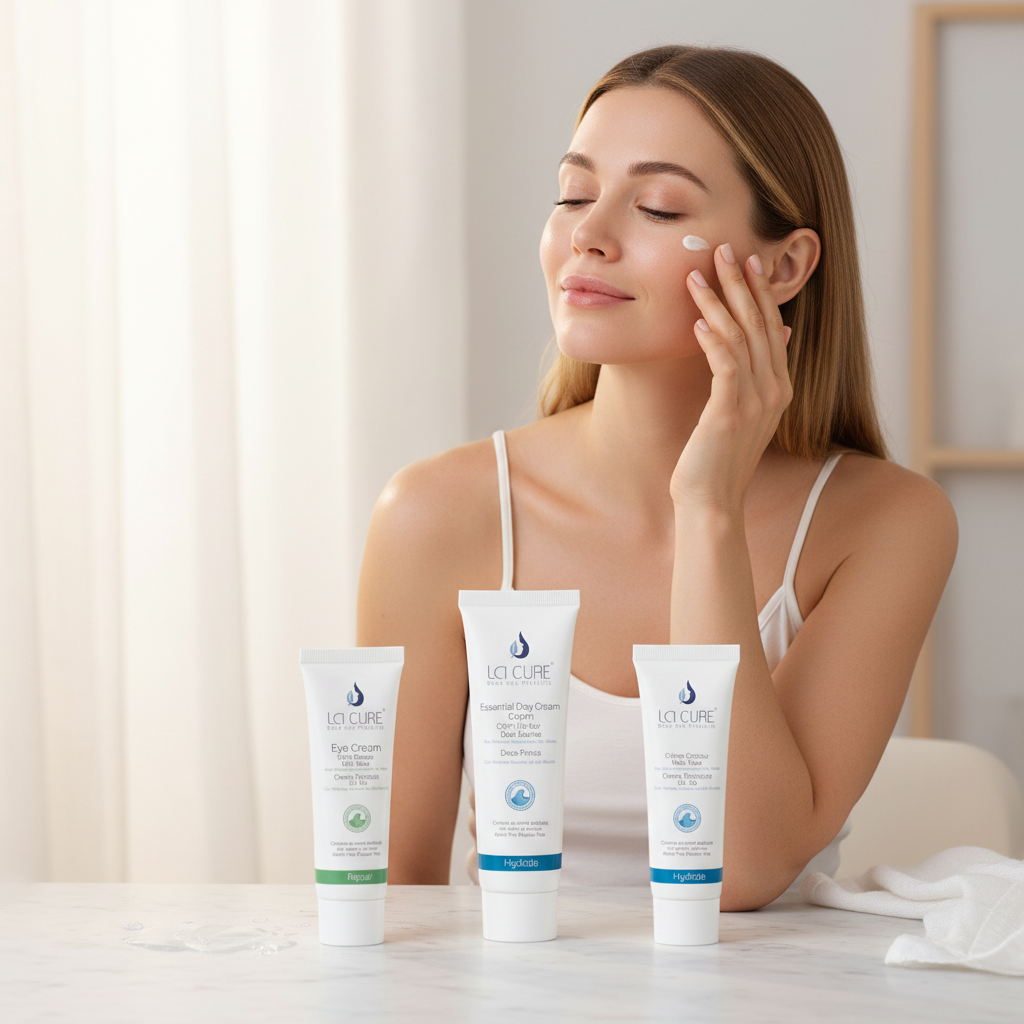 La Cure Dead Sea Royal Glow Trio – 3-Step Anti-Aging Facial Care Gift Set